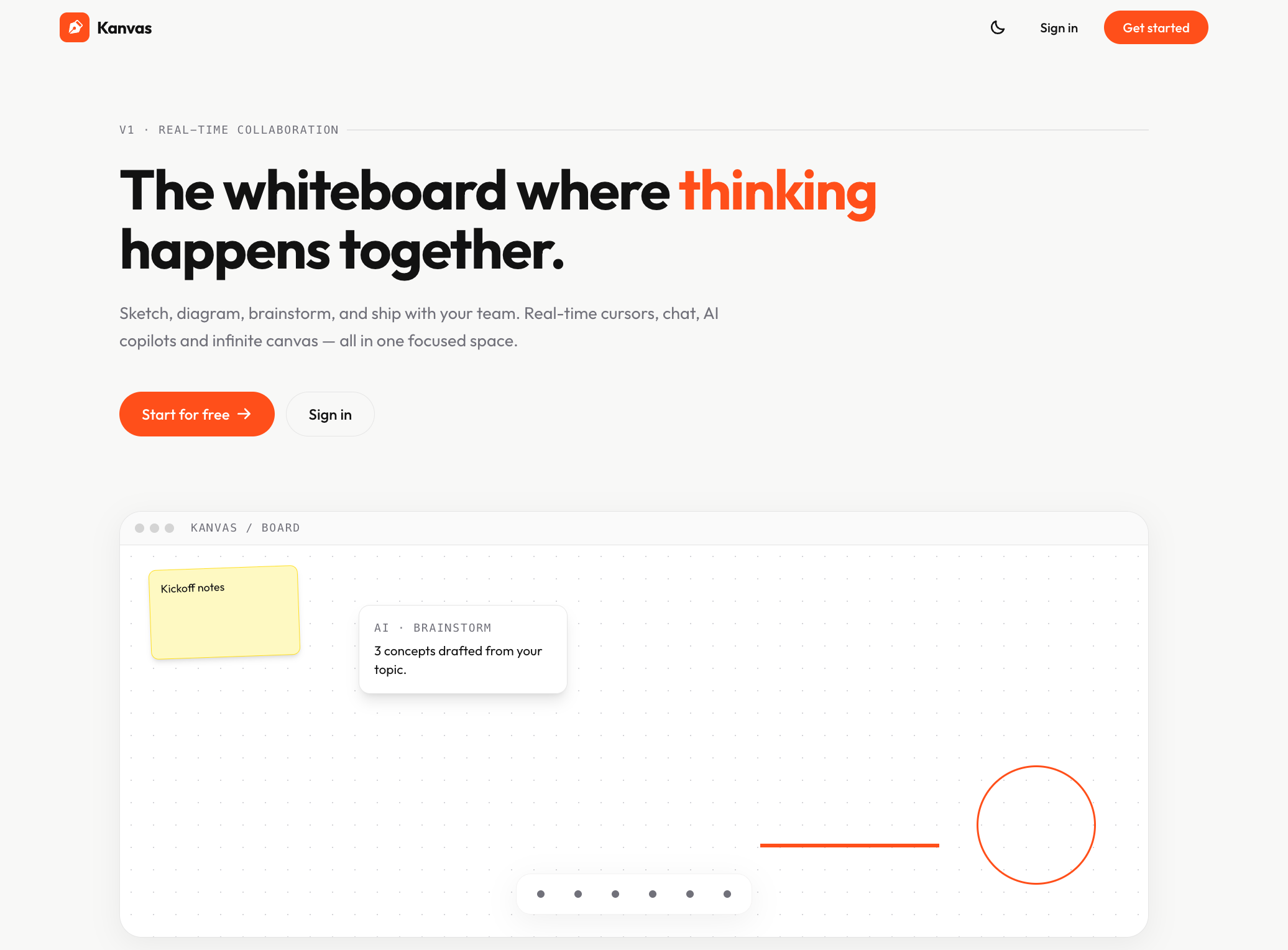 Kanvas — AI-Powered Collaborative Whiteboard